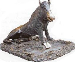 La statua del Porcellino di Pietro Tacca a Firenze