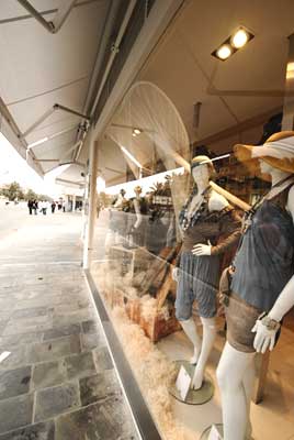 die Gesch�fte der Versilia, Toscana