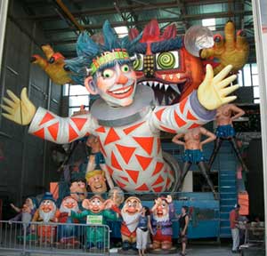 Der Karneval in Viareggio