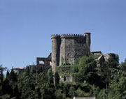 Malaspina castle in Fosdinovo