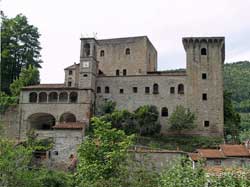 Verrucola castle in Fivizzano