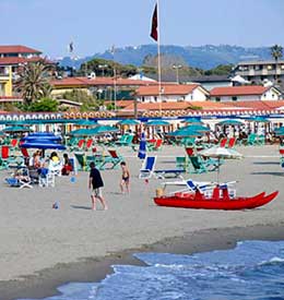 Forte dei Marmi's beaches