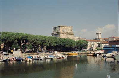 De Matilde toren in Viareggio, Versilia